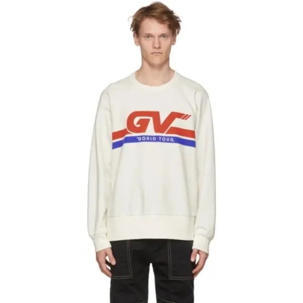 Givenchy World Tour pullover white size Small